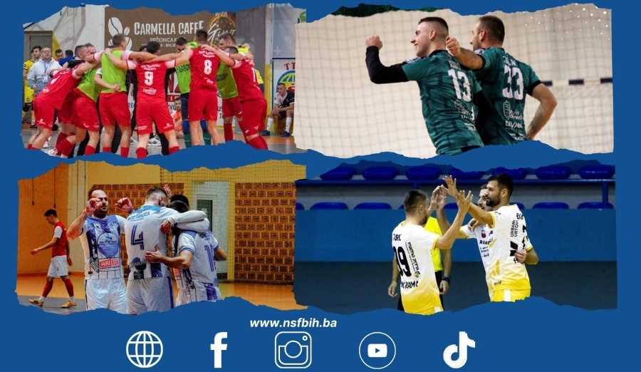 Završen prvi dio takmičenja u Prvoj futsal ligi Federacije BiH