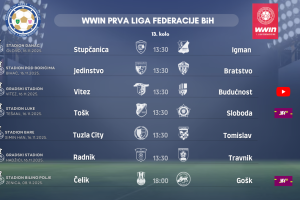 Službena lica 6. kola Prve futsal lige Federacije BiH