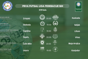 Rezultati 17. kola Prve futsal lige FBiH