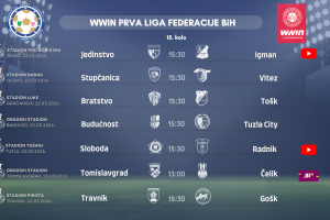 Službena lica 19. kola Prve futsal lige Federacije BiH