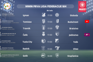 Službena lica play-offa za Prvu futsal ligu Federacije BiH