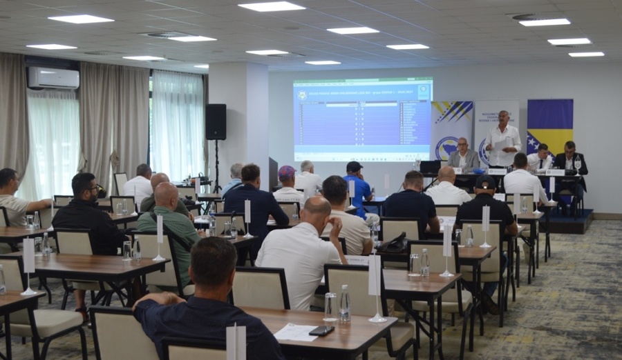 Obavljeno žrijebanje takmičarskih brojeva Omladinske lige BiH grupa Centar 1, Centar 2 i Jug